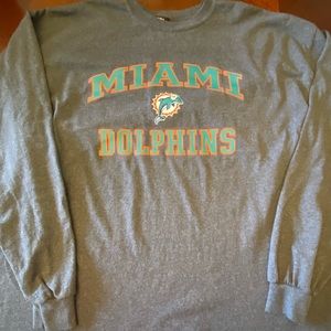 Miami Dolphins Men’s Long Sleeve Shirt